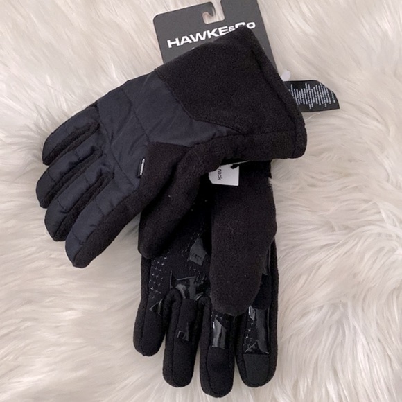 NWT Hawk & co black winter gloves - Picture 4 of 4